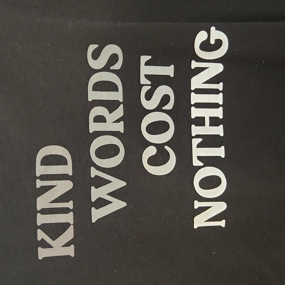 Nine West Kind Words Cost Nothing Shirt - Picture 3 of 4
